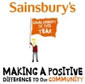 Sainsbury's  Charity of the Year Logo and link to Sainsbury's website